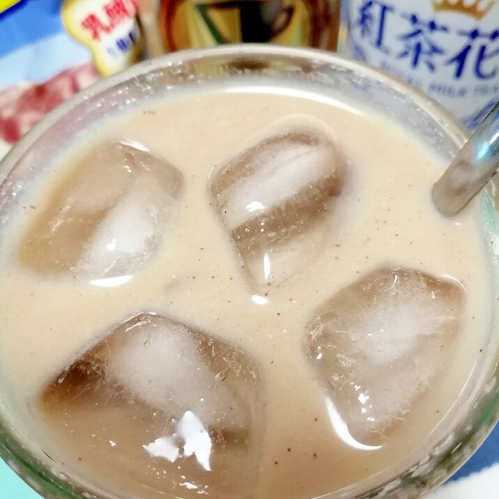 アイス☆ショコラミルクティーカフェラテ♪